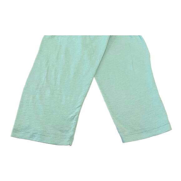 COLUMBIA 3/4 SLEEVE, PULL-OVER TOP, WOMENS, L, LIGHT GREEN & WHITE STRIPES - Picture 8 of 11